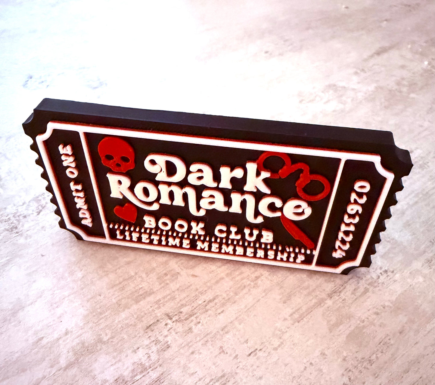 Dark Romance Book Club Membership Ticket