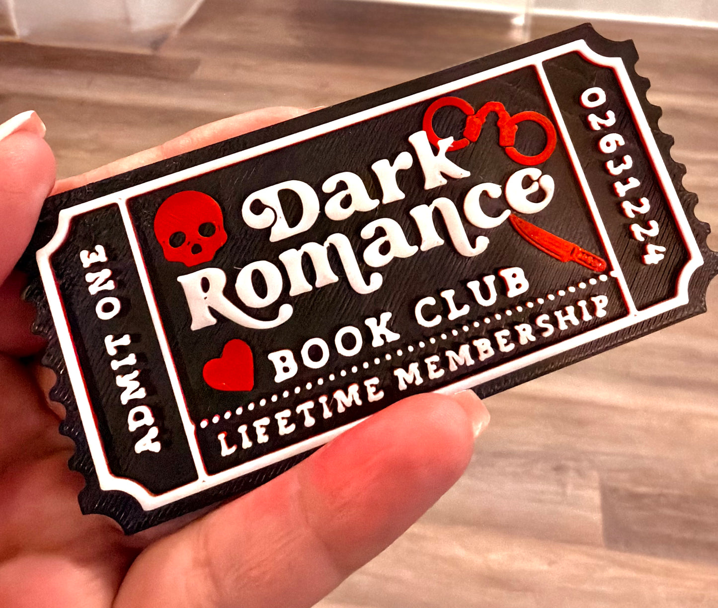 Dark Romance Book Club Membership Ticket