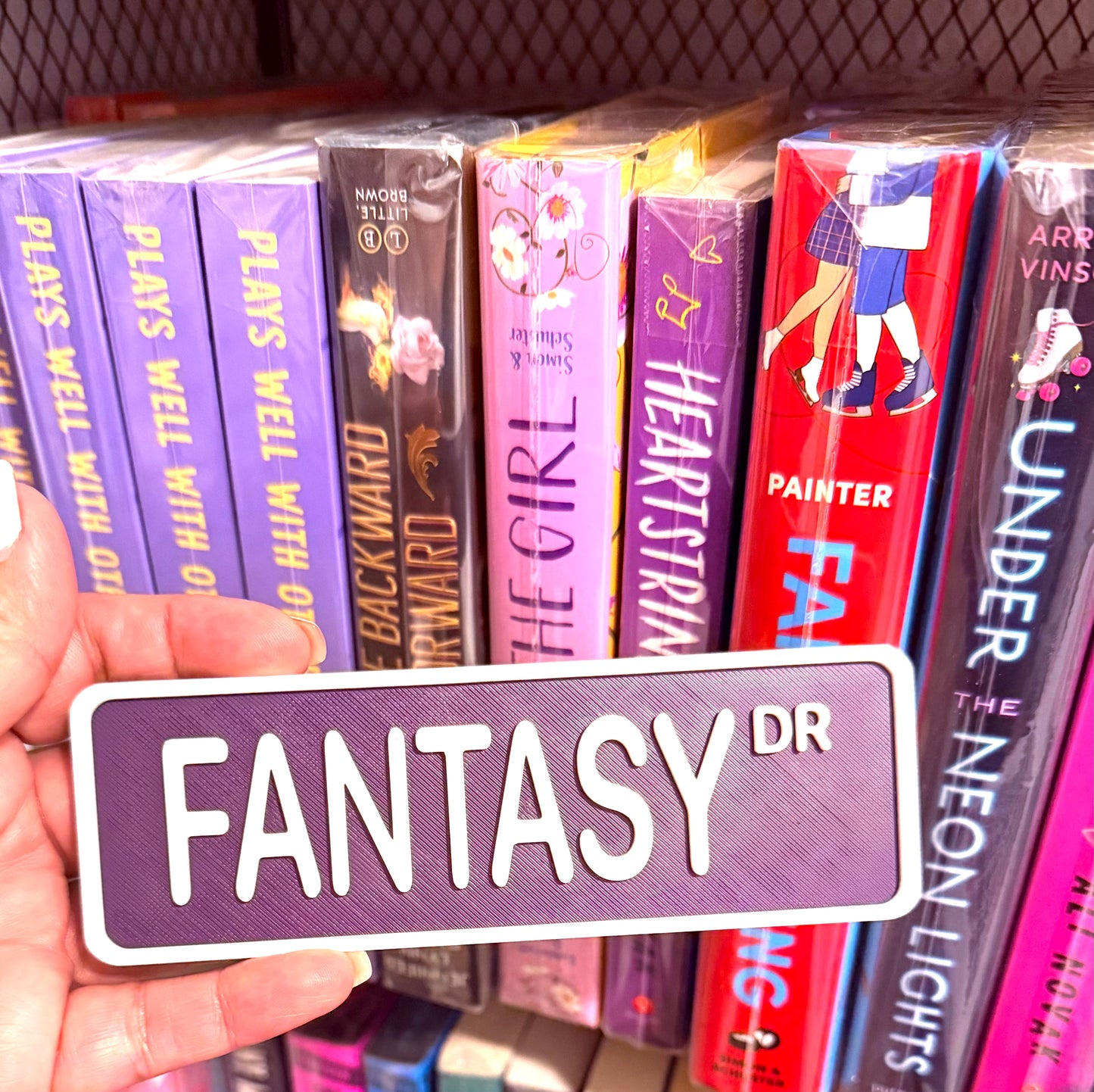 Bookish Street Sign Collection 📚✨