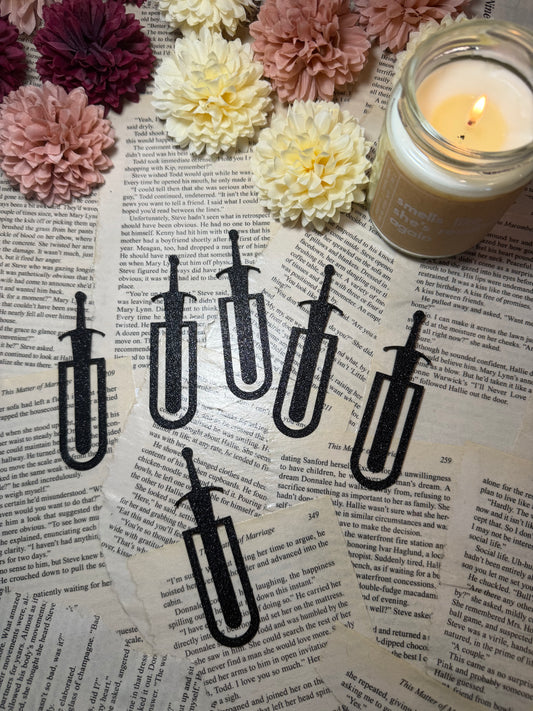 Sword Book Page Holder