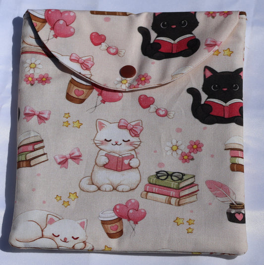 Cozy Cat Reader Kindle Sleeve