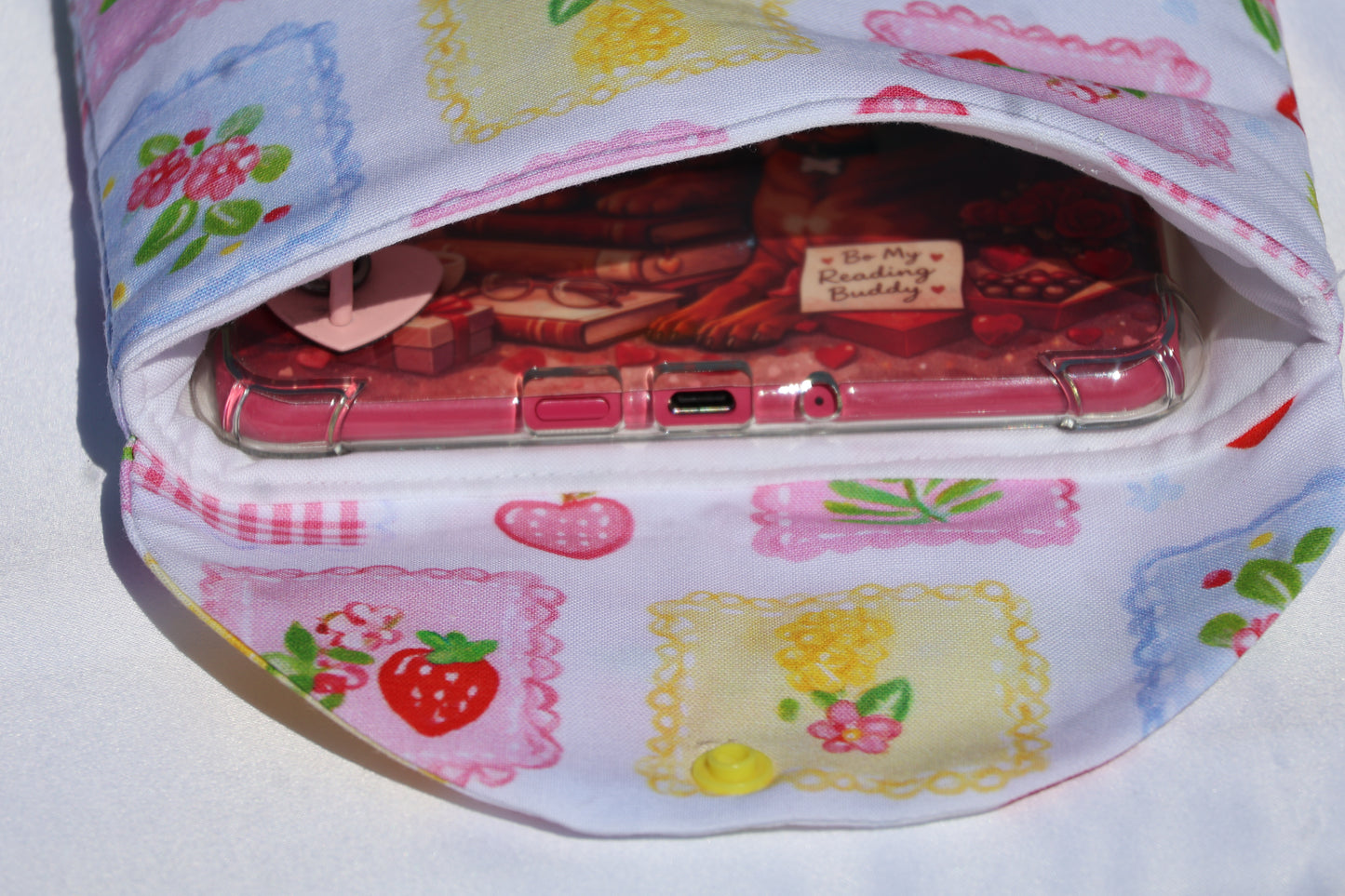 Sweet Strawberry Kindle Sleeve