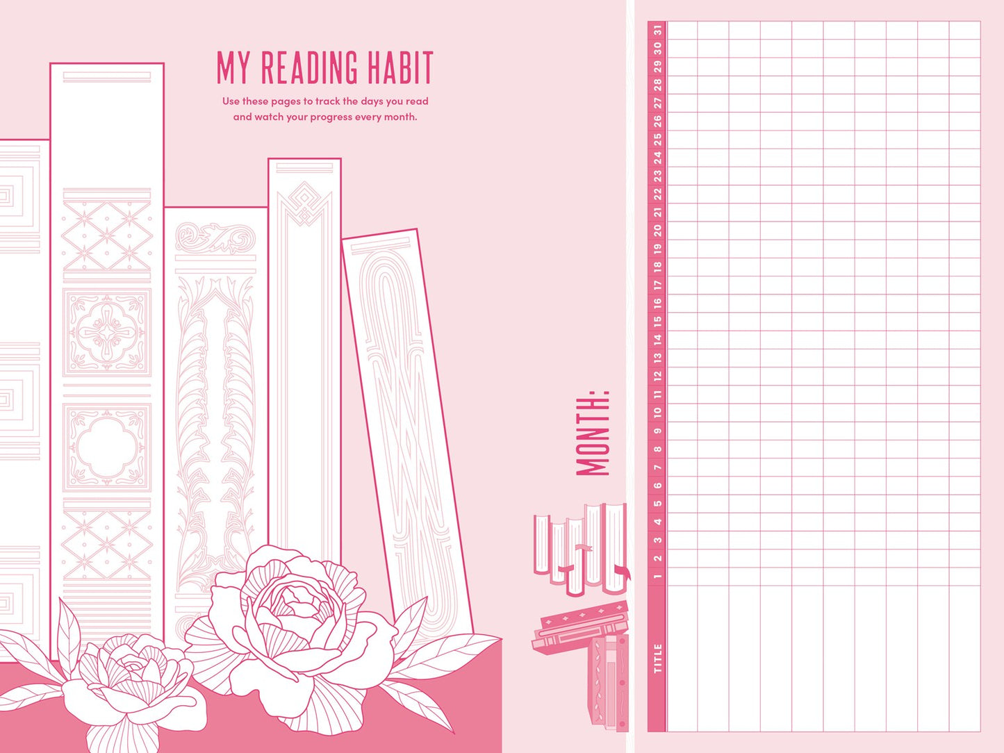 The Bloom Books Reading Journal: A Romance Reader's Companion